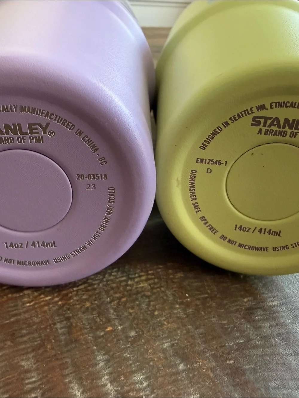Stanley Pastel Purple & Pale Green Tumblers - Picture 3 of 5